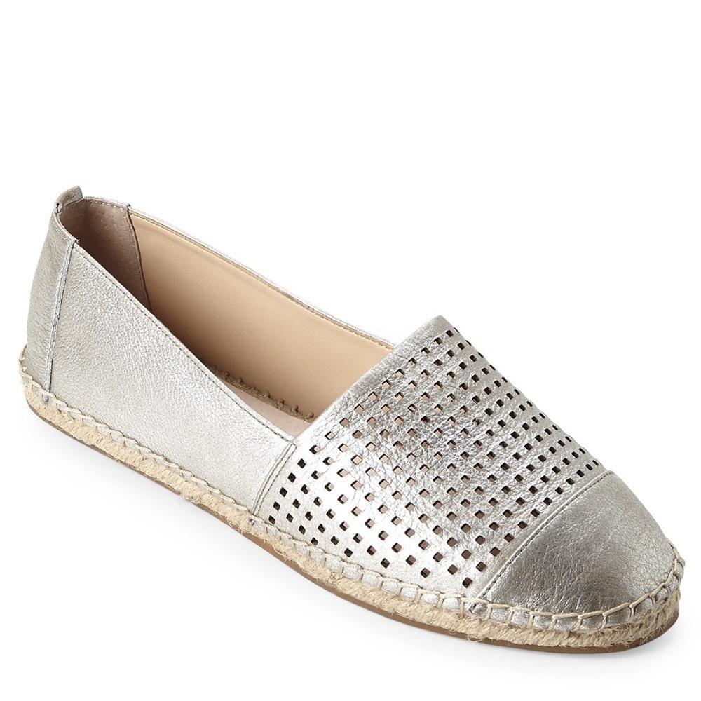 Vince‎ Camuto Silver Dandee Espadrille Shoe
